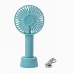 Mini Portable USB Hand Fan Built-in Rechargeable Battery