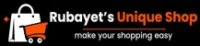 rubayets unique shop site logo