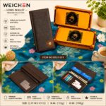 WEICHEN Premium Long Wallet – Coffee (8513-01Y)