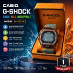 CASIO G-SHOCK W-5201# Premium Digital Watch