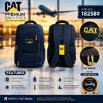 CAT Premium Backpack – Item No. 18258# (Dark Navy Blue)