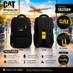 CAT Premium Backpack – Item No. 18258# (Black)