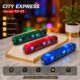 CITY EXPRESS Die-Cast Subway Train with Light & Sound – Item No 731-27