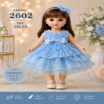 Sky Blossom Princess Party Dress – Model 2602