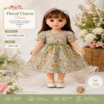 Floral Charm Cotton Princess Dress – Item No. 6635