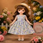 Spring Collection Premium Girls Floral Dress (2712)