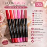 HODABEAUTY Long Lasting Waterproof Lipstick Pencil – L-505