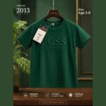 Premium Green Kids Cotton T-Shirt
