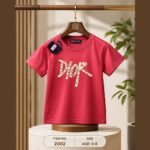 Premium Pink Embroidered Kids T-Shirt