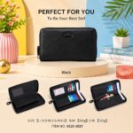 Perfect Premium Long Zipper Wallet – Black (6520-002Y)