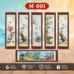 Premium Decorative Fancy Magnet Wall Frame Set – M-001