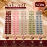 Premium Nail Art Collection 5 Colors Press-On Nails – NA-001S