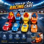 Push & Go Transformer Racing Car with Robot Driver – Item No 168-6