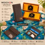 WEICHEN Premium Long Wallet – Coffee Brown (HJ8613-02Y)