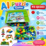 🧩✨ AI Puzzle Game Building Block Set – Item No: PZ-Q0303 ✨🧩
